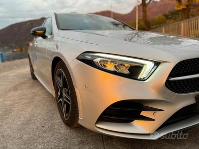 Usata Mercedes A180 Premium 116 CV (85 kW) 2020 Grigio Berlina