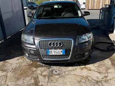 Usata Audi A3 105 CV (77 kW) 2009 Nero Utilitaria