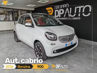 Usata Smart ForFour Passion 90 CV (66 kW) 2016 Bianco Utilitaria