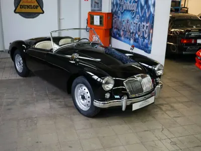 Usata MG MGA 72 CV (52 kW) 1959 Nero Cabrio