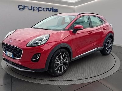 Usata Ford Puma Titanium 125 CV (91 kW) 2022 Rosso metallizzato SUV