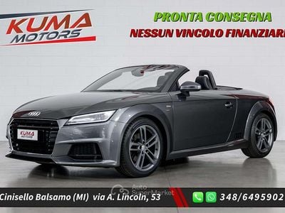 Usata Audi TT S-Line 180 CV (132 kW) 2017 Grigio Cabrio