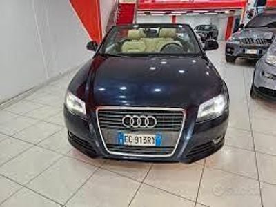 Usata Audi A3 Cabriolet Attraction 140 CV (102 kW) 2010 Blu Cabrio