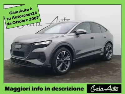 Usata Audi Q4 Sportback e-tron S-Line 150 kW (204 CV) 2023 Grigio SUV