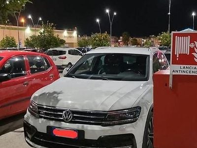 Usata VW Tiguan R-line 150 CV (110 kW) 2017 Bianco SUV