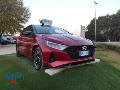 Usata Hyundai i20 100 CV (73 kW) 2021 Rosso Utilitaria