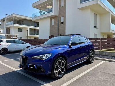 Usata Alfa Romeo Stelvio 210 CV (154 kW) 2022 Blu SUV