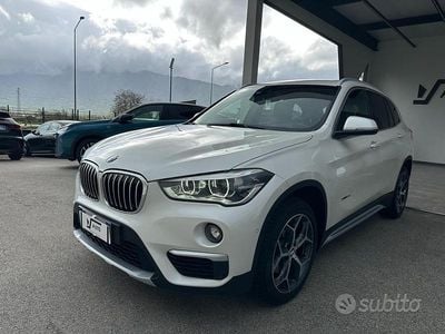 Usata BMW X1 xLine 150 CV (110 kW) 2018 Vernice mineral weiss matallic SUV