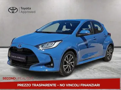 Begagnad Toyota Yaris Trend 116 HK (85 kW) 2022 Blå Halvkombi