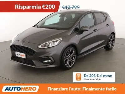 Second-hand Ford Fiesta ST-Line 101 CP (74 kW) 2019 Gri Hatchback