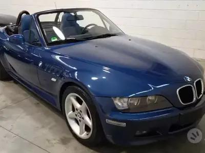 Begagnad BMW Z3 118 HK (86 kW) 2000 Blå Cab