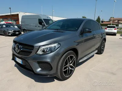 Usata Mercedes GLE350 Premium Plus 258 CV (189 kW) 2017 Grigio Coupé