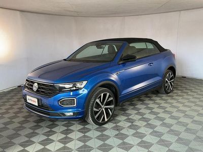 Usata VW T-Roc R-line 150 CV (110 kW) 2020 Blu SUV