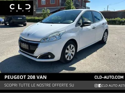 Usata Peugeot 208 75 CV (55 kW) 2015 Bianco Utilitaria