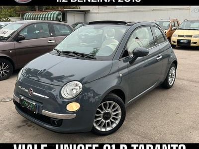 Usata Fiat 500C 69 CV (50 kW) 2013 Grigio Cabrio