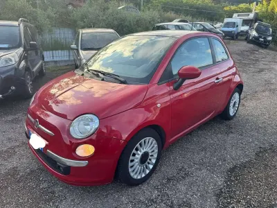 Usata Fiat 500 Lounge 69 CV (50 kW) 2015 Rosso Utilitaria