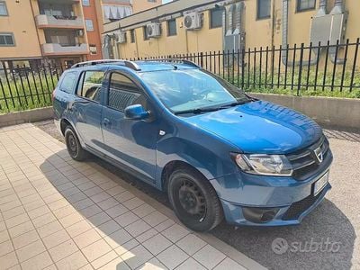 Begagnad Dacia Logan MCV 75 HK (55 kW) 2014 Blå Kombi
