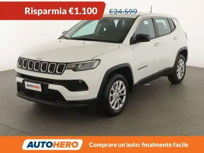 Usata Jeep Compass Night Eagle 131 CV (96 kW) 2024 Bianco SUV