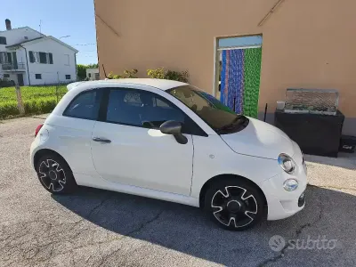 Käytetty Fiat 500S S 69 HP (50 kW) 2016 Valkoinen Sedan