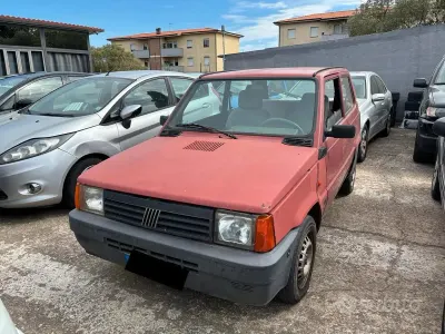 Usata Fiat Panda Young 54 CV (39 kW) 2003 Rosso Utilitaria