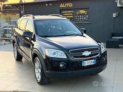 Usata Chevrolet Captiva 126 CV (92 kW) 2010 Nero SUV