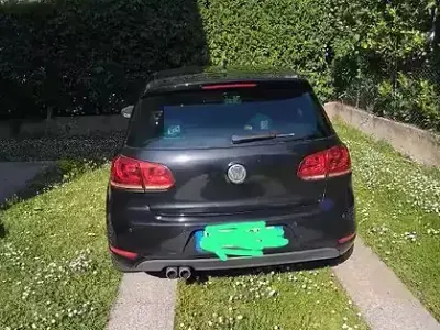 Usata VW Golf VI GTD 170 CV (125 kW) 2011 Nero Utilitaria