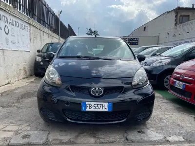 Brugt Toyota Aygo 68 HK (50 kW) 2008 Sort Hatchback