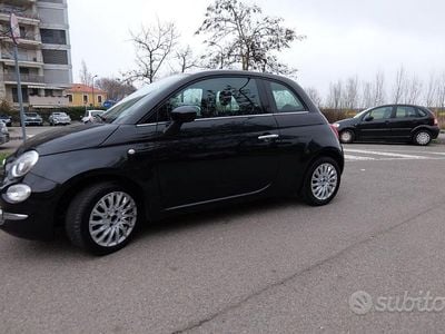 Usata Fiat 500 Lounge 69 CV (50 kW) 2017 Nero Utilitaria