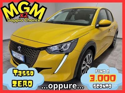 Usata Peugeot 208 Active 100 kW (136 CV) 2020 Giallo Utilitaria