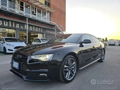 Usata Audi A5 S-Line 150 CV (110 kW) 2015 Nero Coupé