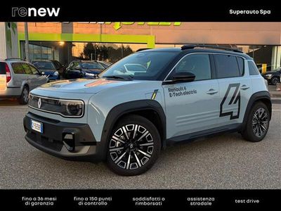 Nuova Renault 4 E-Tech Iconic 110 kW (150 CV) 2025 Azzurro SUV