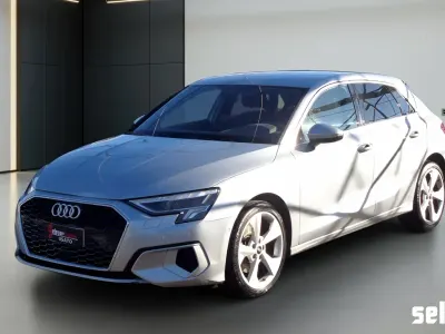 Usata Audi A3 Advanced 150 CV (110 kW) 2020 Argento Berlina
