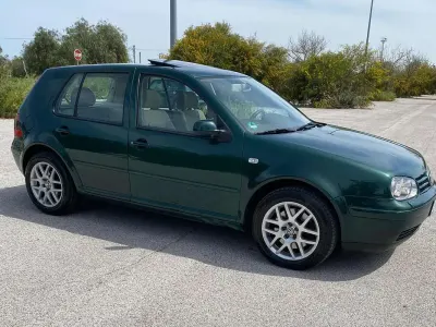 Usata VW Golf IV 170 CV (125 kW) 2001 Verde Berlina