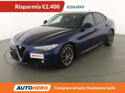 Usata Alfa Romeo Giulia 150 CV (110 kW) 2017 Blu/azzurro Berlina