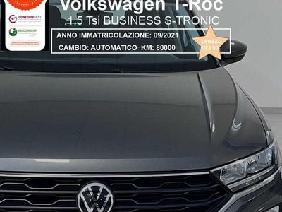 Grigio Usata 2021 VW T-Roc Business SUV | 19.850 € (Buon prezzo)