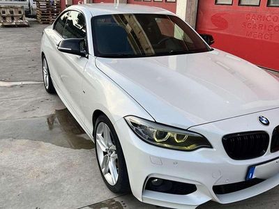 Usata BMW 218 M Sport 150 CV (110 kW) 2016 Bianco Coupé