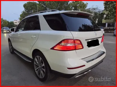 Usata Mercedes ML250 Premium 150 CV (110 kW) 2015 Bianco SUV