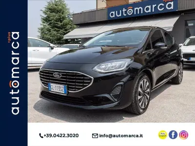 Usata Ford Fiesta Titanium 75 CV (55 kW) 2022 Nero metallizzato Utilitaria