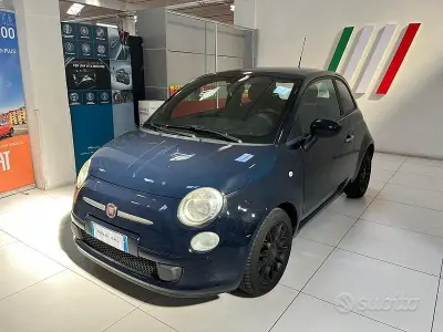 Usata Fiat 500 Lounge 86 CV (63 kW) 2011 Nero Berlina