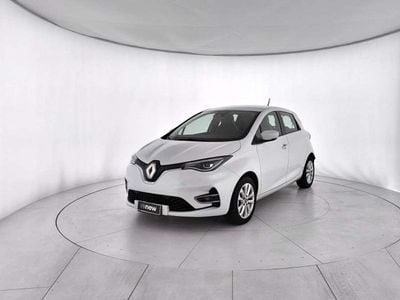 Usata Renault Zoe Zen 50 kW (69 CV) 2019 Bianco ghiaccio Utilitaria