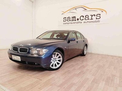 Usata BMW 745 333 CV (244 kW) 2001 Blu Berlina