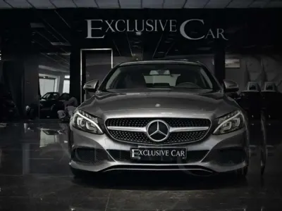 Usata Mercedes C220 170 CV (125 kW) 2016 Grigio chiaro Coupé