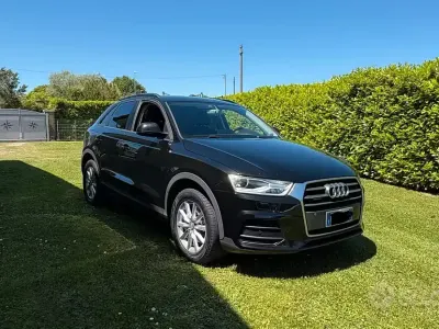 Usata Audi Q3 150 CV (110 kW) 2015 Nero SUV