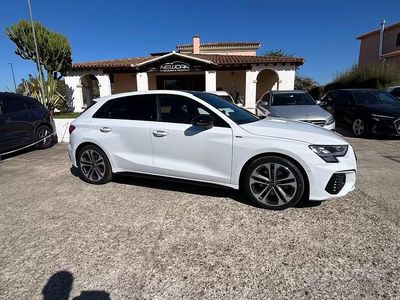 Usata Audi A3 Advanced 200 CV (147 kW) 2022 Bianco Berlina