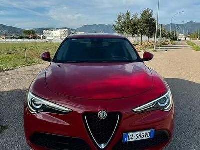 Usata Alfa Romeo Stelvio 190 CV (139 kW) 2020 Rosso SUV