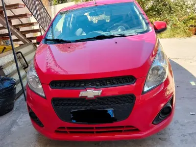 Usata Chevrolet Spark 68 CV (50 kW) 2013 Rosso Utilitaria
