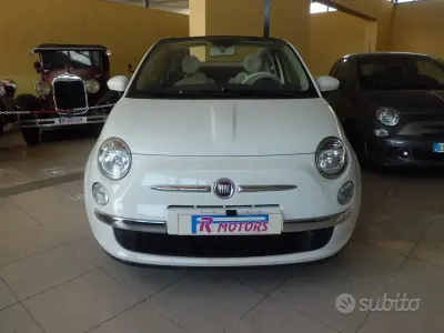 Usata Fiat 500 69 CV (50 kW) 2013 Bianco Cabrio