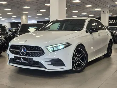Usata Mercedes A180 Premium 136 CV (100 kW) 2020 Bianco Berlina