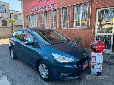 Usata Ford C-MAX 101 CV (74 kW) 2018 Blu Monovolume