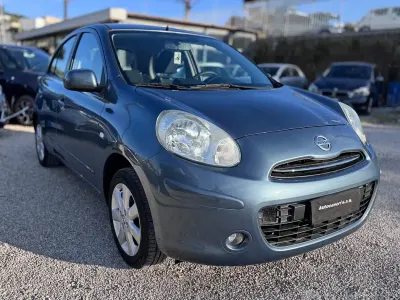 Usata Nissan Micra Tekna 80 CV (58 kW) 2011 Grigio Utilitaria